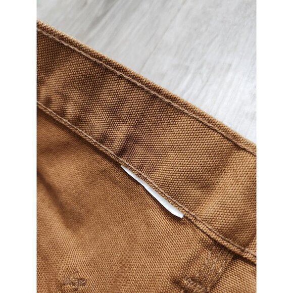 Vintage Carhartt Canvas Dungaree‎ Pants Mens 28x33 - Picture 10 of 10